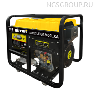 Электрогенератор дизельный LDG 13000LXА Huter