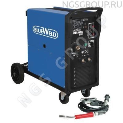 Сварочный полуавтомат трехфазный передвижной BLUEWELD Megamig 270S