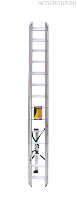 Лестница алюминиевая ВИХРЬ ЛА 3х14